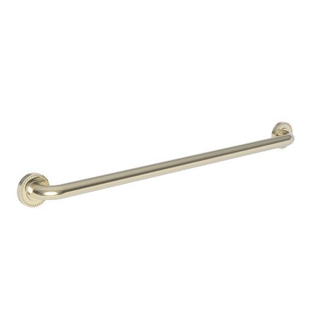 Newport Brass 35" L, Two Post, Solid Brass, 32" Grab Bar in French Gold (Pvd), French Gold (PVD) 1020-3932/24A